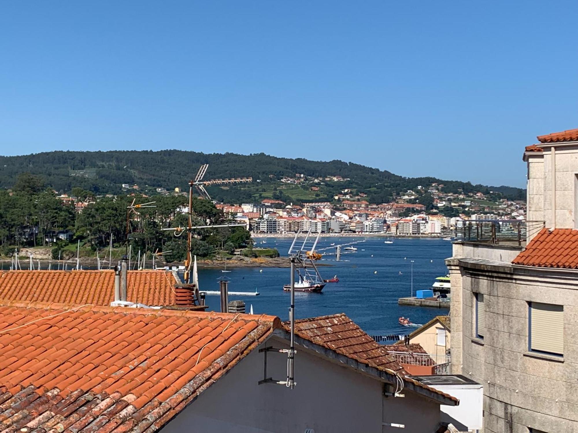 Estudio Con Terraza En La Playa Sanxenxo Zewnętrze zdjęcie