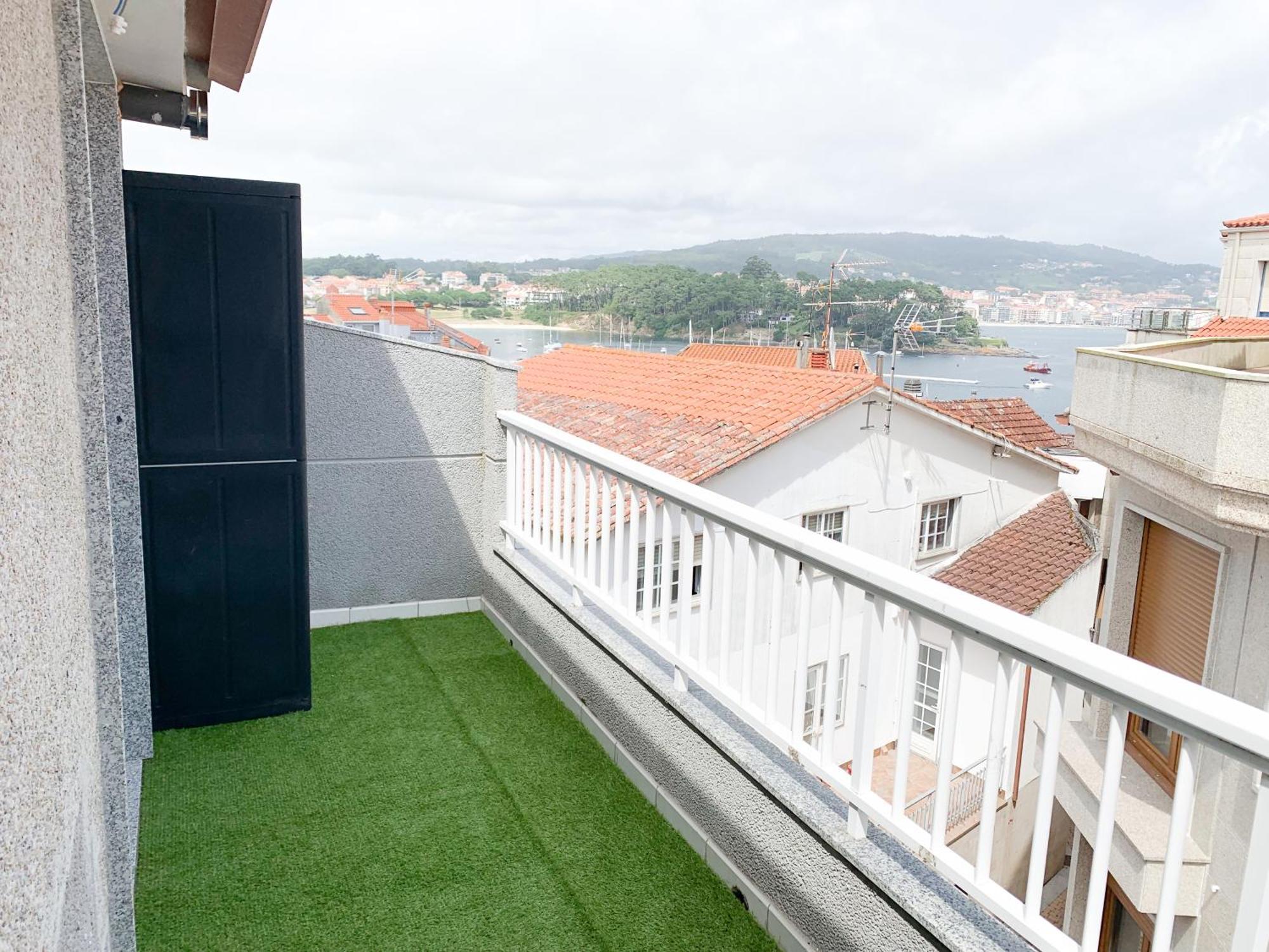 Estudio Con Terraza En La Playa Sanxenxo Zewnętrze zdjęcie